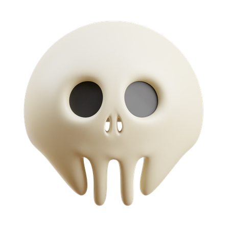 Halloween Skull  3D Icon