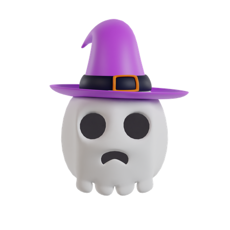Halloween Skull  3D Icon