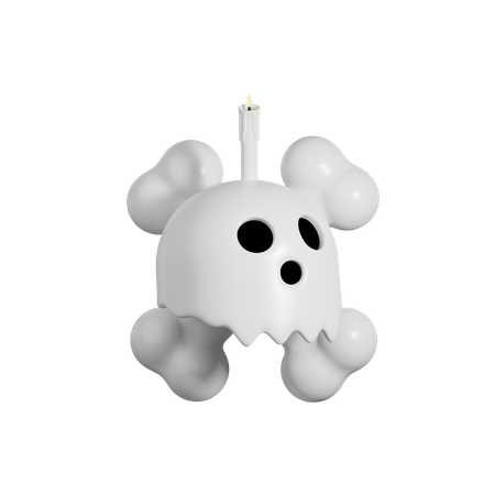 Halloween Skull 3D Icon