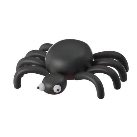 Spider Halloween 3 D 3D Icon