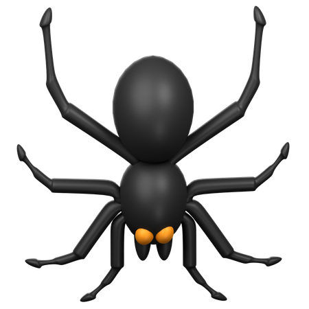 Halloween Spider  3D Icon