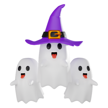 ハロウィーンの精神  3D Icon