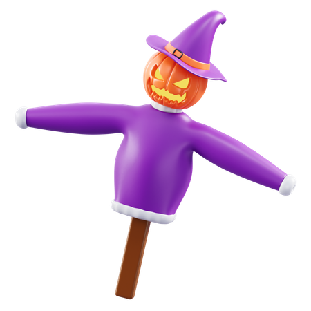 Halloween Statue  3D Icon