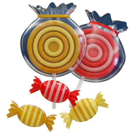 Halloween Sweet Treats Delight  3D Icon