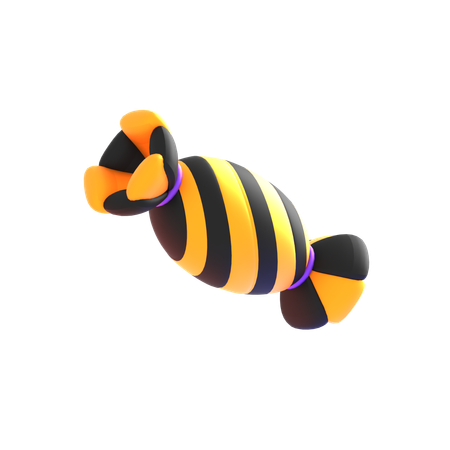 Halloween Toffee  3D Icon
