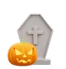Halloween Tombstone Pumpkin