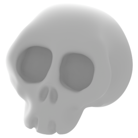 Halloween-Schädel  3D Icon