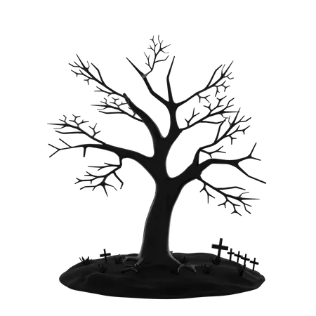 Halloween Tree  3D Icon