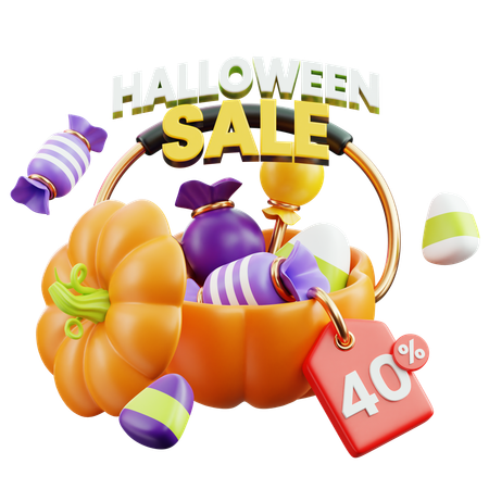 Halloween-Angebot  3D Icon