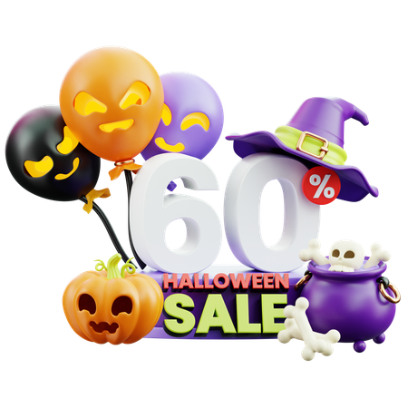 Halloween-Angebot  3D Icon