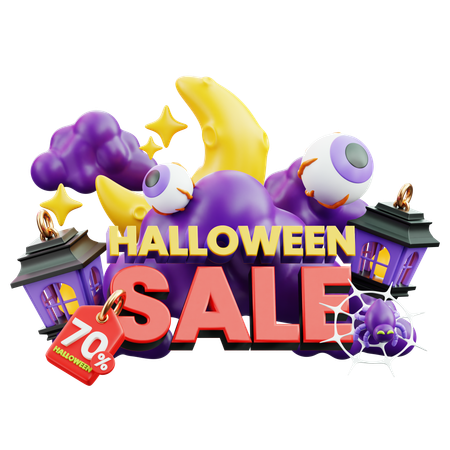 Halloween-Angebot  3D Icon