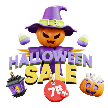 Halloween-Angebot  3D Icon