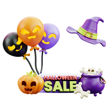 Halloween-Angebot  3D Icon