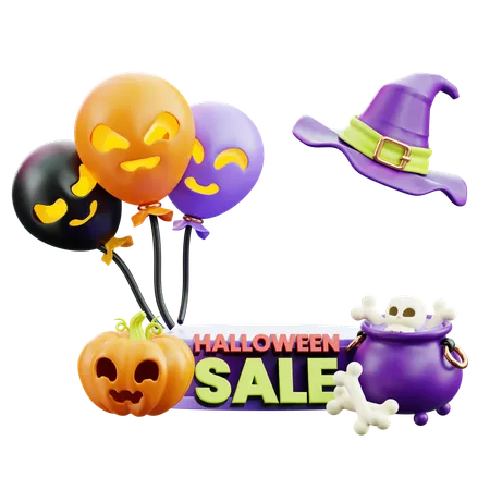 Halloween-Angebot  3D Icon