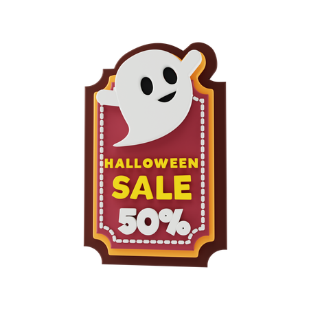 Halloween-Angebot  3D Sticker