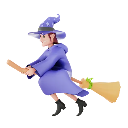 Halloween Witch  3D Icon