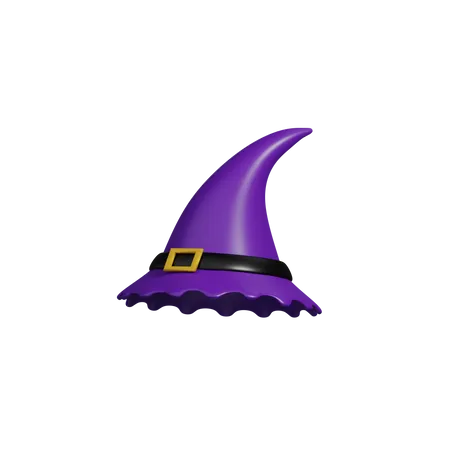 Halloween Witch hat  3D Icon