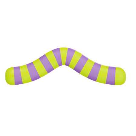 Halloween Worm  3D Icon