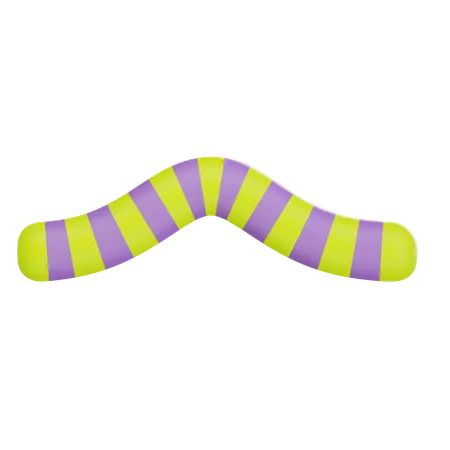 Halloween Worm  3D Icon
