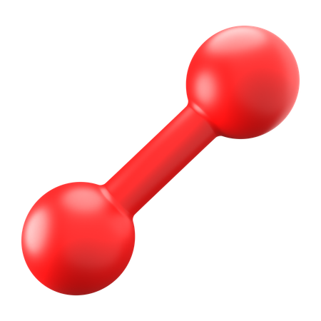 Haltère  3D Icon