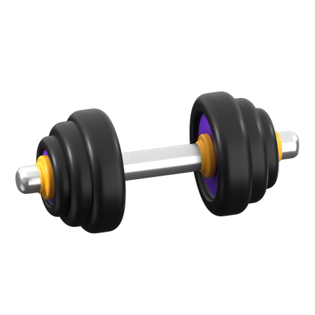 Haltère  3D Icon
