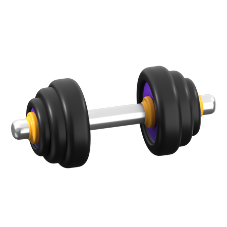 Haltère  3D Icon