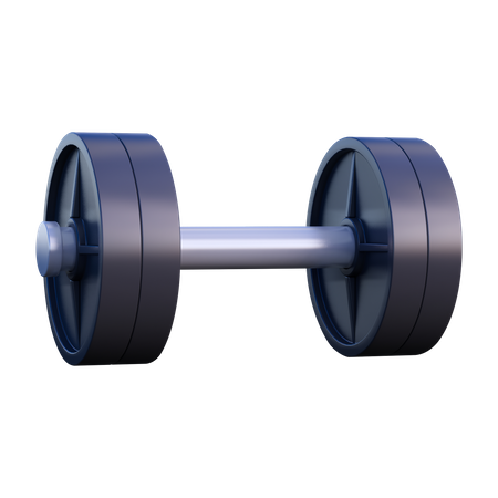 Haltère  3D Icon