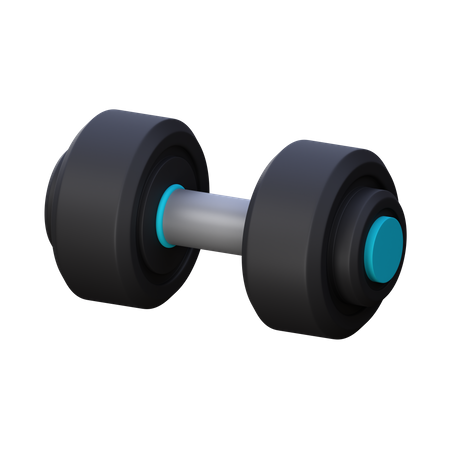 Haltère  3D Icon