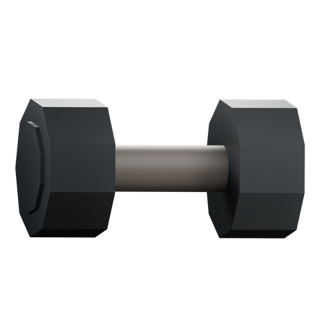 Haltère  3D Icon
