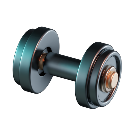 Haltère  3D Icon