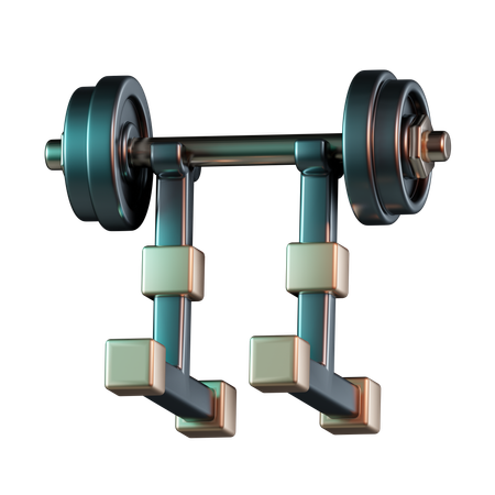 Haltère  3D Icon