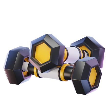 Haltère  3D Icon