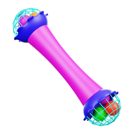 Jouet haltère  3D Icon