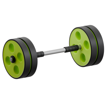 Haltères pour la musculation  3D Icon
