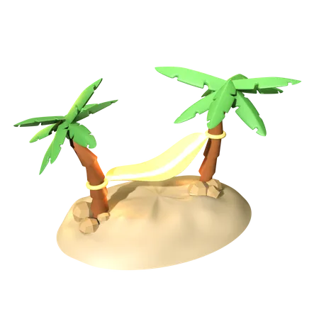 Hamaca  3D Icon