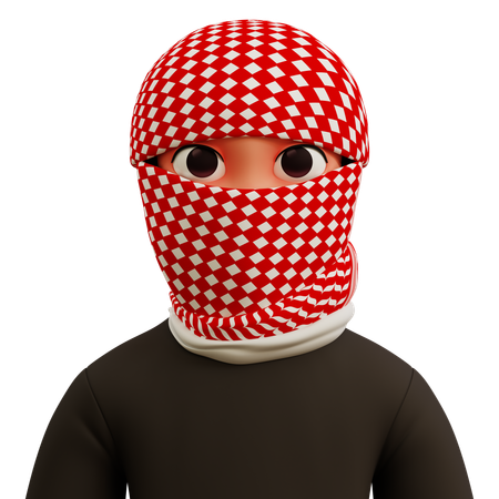 Hamas Avatar  3D Icon