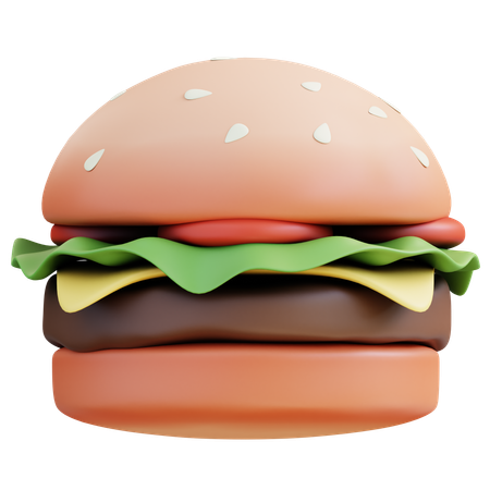 Burger  3D Icon