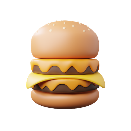 Burger  3D Icon