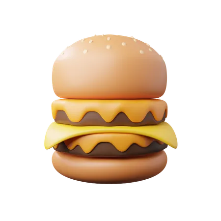 Burger  3D Icon