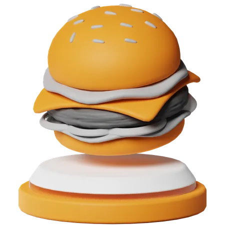 Burger  3D Icon