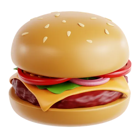 Burger  3D Icon