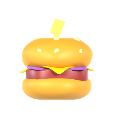 Burger  3D Icon