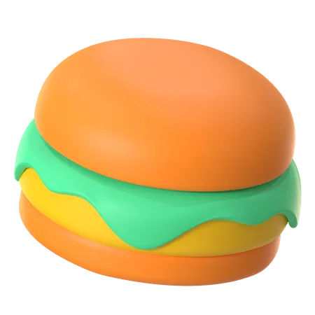 Burger  3D Icon