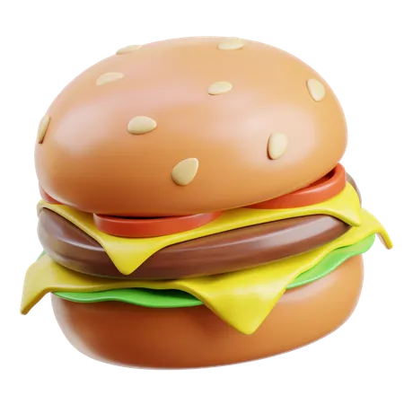 Burger  3D Icon