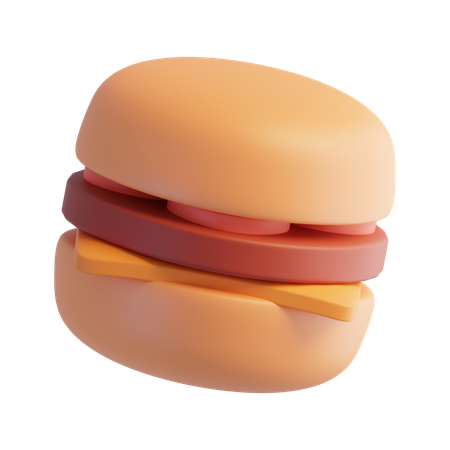 Burger  3D Icon