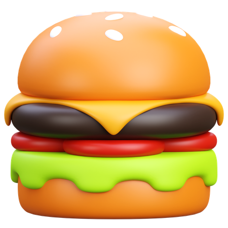 Burger  3D Icon