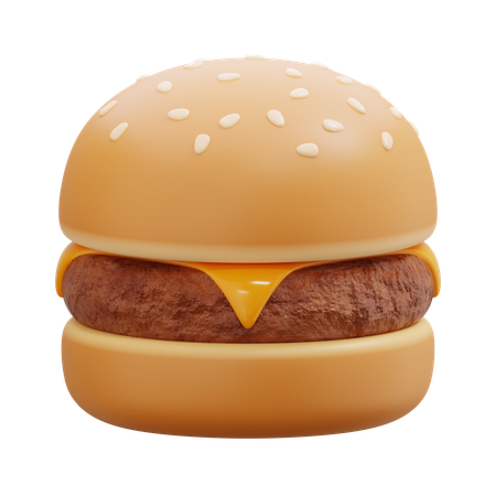 Burger  3D Icon