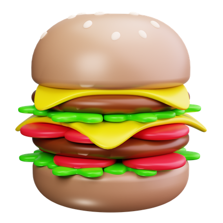 Burger  3D Icon