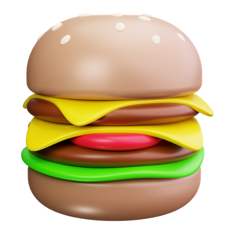 Burger  3D Icon