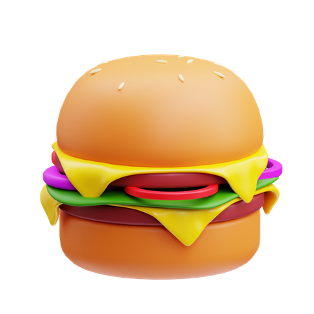 Burger  3D Icon